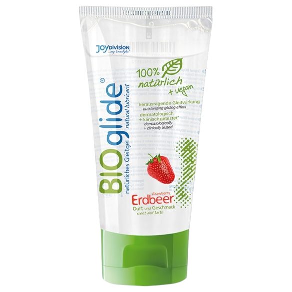 BIOglide - lubrifiant à base d'eau - fraise - 80ml