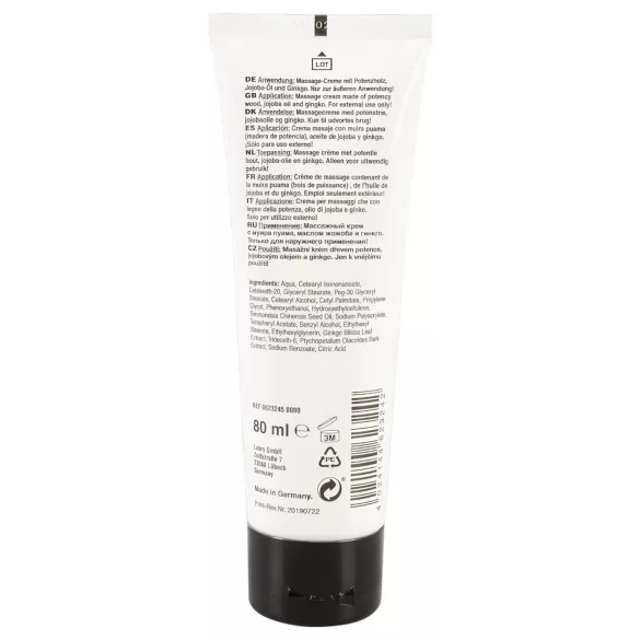 Acier érection - crème pour érection homme - 80ml
