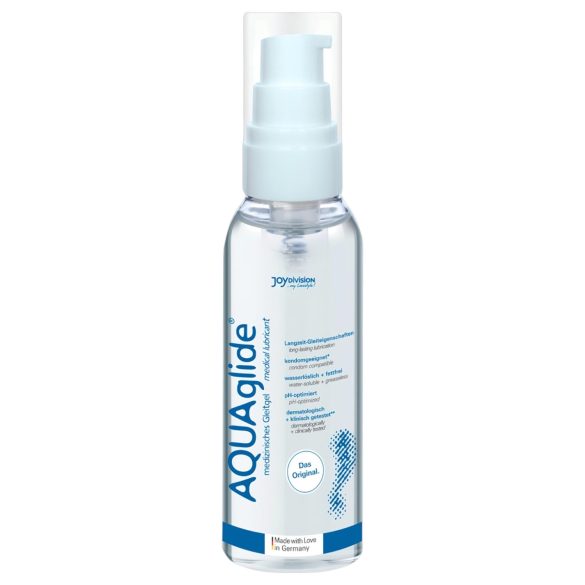 AQUAglide - lubrifiant à base d'eau avec pompe - 75ml