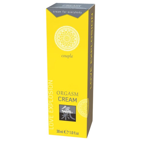 Shiatsu Orgasm - crème intime stimulante unisexe - 30ml