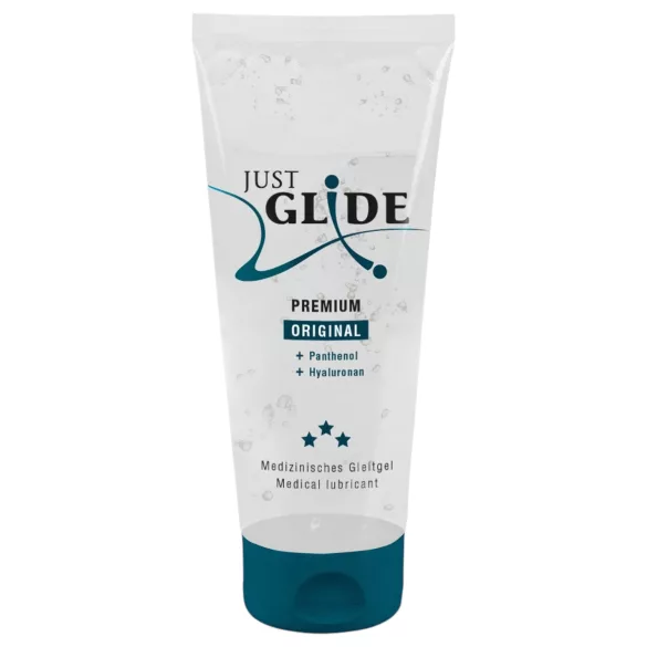 Just Glide Premium Original - gel lubrifiant vegan à base d'eau - 200ml