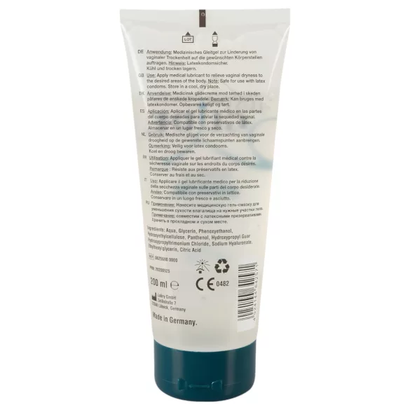 Just Glide Premium Original - gel lubrifiant vegan à base d'eau - 200ml