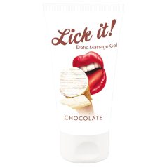   Lick it! - Lubrifiant comestible 2en1 - saveur chocolat blanc - 50ml