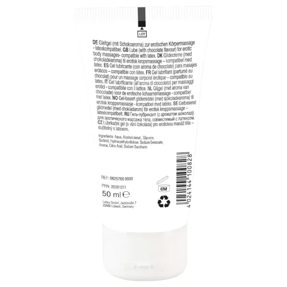 Lick it! - Lubrifiant comestible 2en1 - saveur chocolat blanc - 50ml