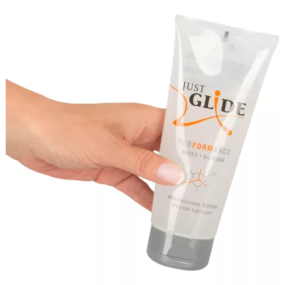 Just Glide - lubrifiant hybride intime - 200 ml