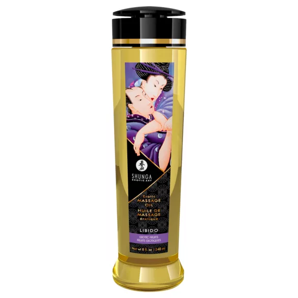 Shunga - huile de massage - fruits exotiques - 240ml