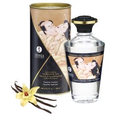 Shunga - huile de massage chauffante - vanille - 100ml