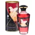 Shunga - huile de massage chauffante - fraise champagne - 100ml