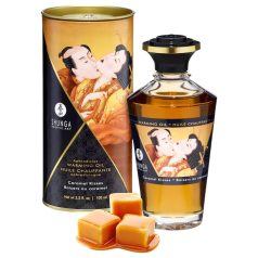 Shunga - huile de massage chauffante - caramel - 100ml