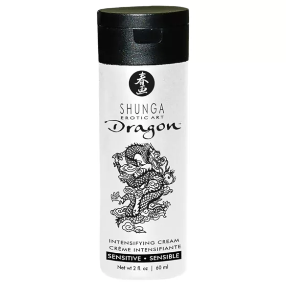 Shunga Dragon Sensitive - gel intime homme - stimulation - 60ml