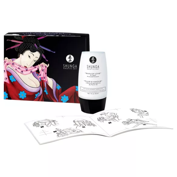 Shunga Rain of Love - crème stimulante pour le point G pour femmes (30 ml)