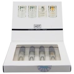 HOT - coffret parfum aux phéromones femme - lot de 4x5ml
