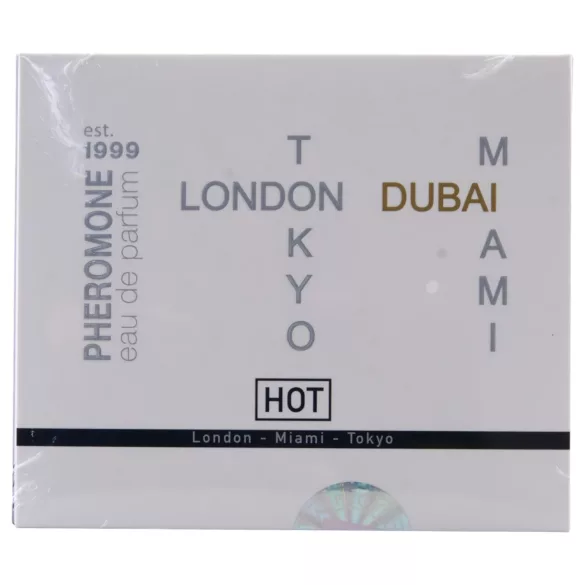 HOT - coffret parfum aux phéromones femme - lot de 4x5ml