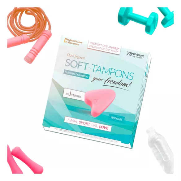 JoyDivision - tampon doux - utilisation pendant les rapports - boîte de 3