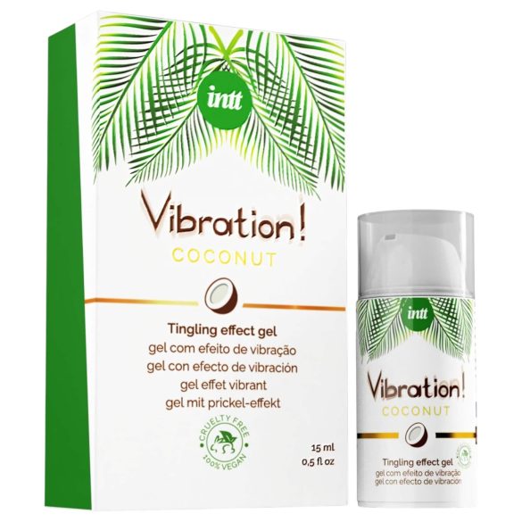 Intt Vibration! - gel stimulant intime effet vibrant - coco - 15ml