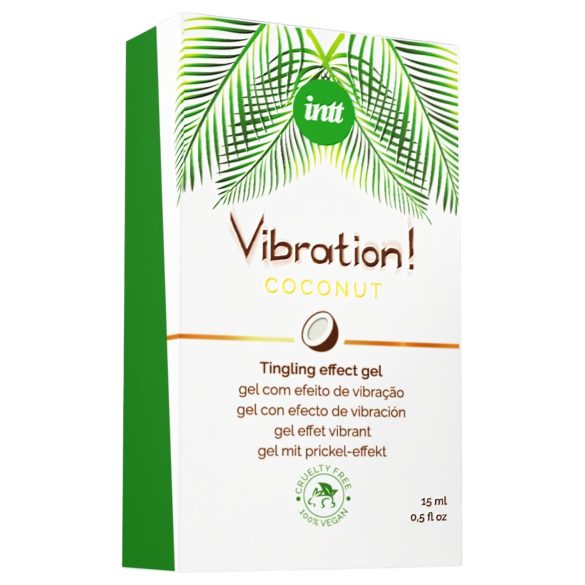 Intt Vibration! - gel stimulant intime effet vibrant - coco - 15ml