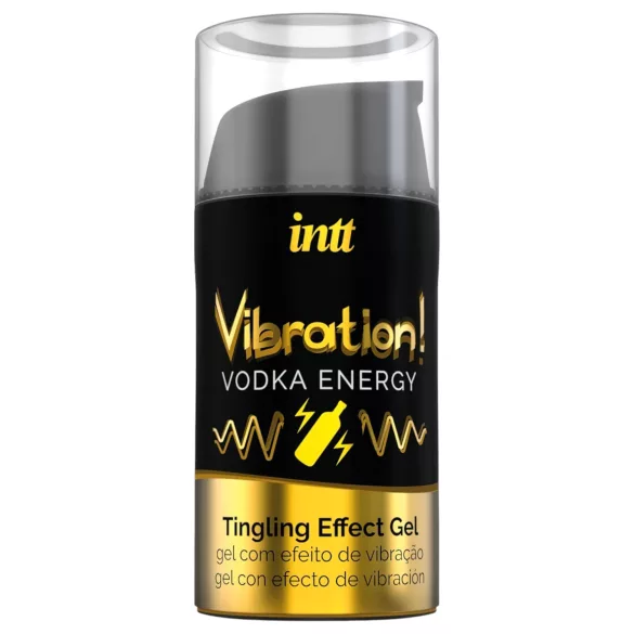 Intt Vibration! - gel stimulant intime effet vibrant - Vodka Energy - 15ml