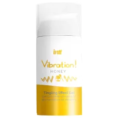   Intt Vibration! - gel stimulant intime effet vibrant - miel (15ml)