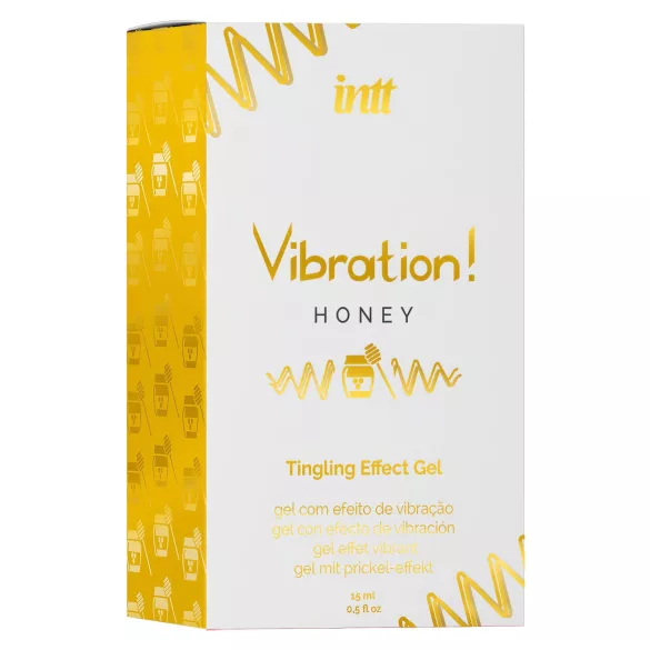 Intt Vibration! - gel stimulant intime effet vibrant - miel (15ml)