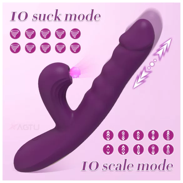 AlvUp - vibromasseur stimulateur du point G (violet)