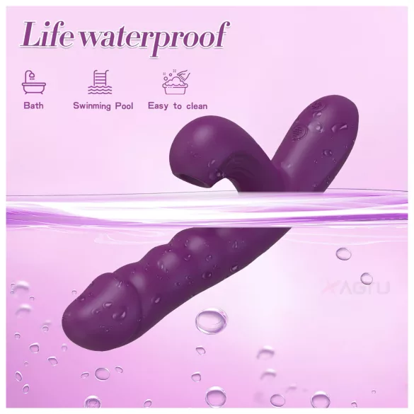 AlvUp - vibromasseur stimulateur du point G (violet)
