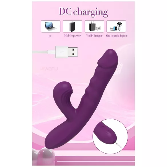 AlvUp - vibromasseur stimulateur du point G (violet)