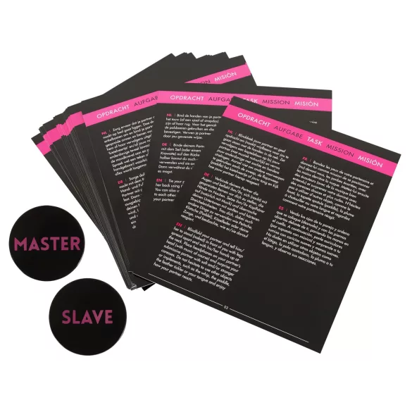 tease & please - Master & Slave - coffret aventure BDSM premium pour couples (13 pièces)