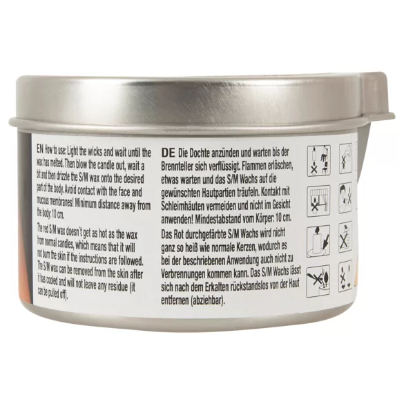 BDSM - bougie de massage corps - paraffine - 100ml