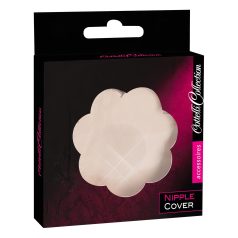 Cottelli - cache-tétons fleur - silicone nude - lot de 12