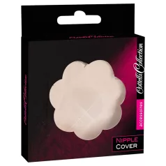 Cottelli - cache-tétons fleur - silicone nude - lot de 12