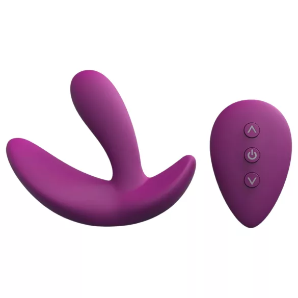 Cotoxo Saddle - stimulateur prostate vibrant télécommandé - silicone violet