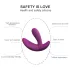 Cotoxo Saddle - stimulateur prostate vibrant télécommandé - silicone violet