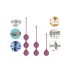 Ensemble de boules geisha Cotoxo Belle - 3 pièces (violet)