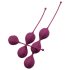 Cotoxo Belle - Boules de geisha 3 pièces - silicone violet