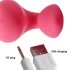 Cotoxo Cupid 2 - vibromasseur couple télécommandé - silicone rouge