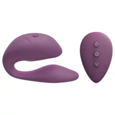   Cotoxo Cupid 2 - vibromasseur couple télécommandé - violet