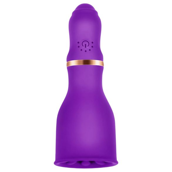 Sunfo - vibromasseur gland rechargeable - silicone violet