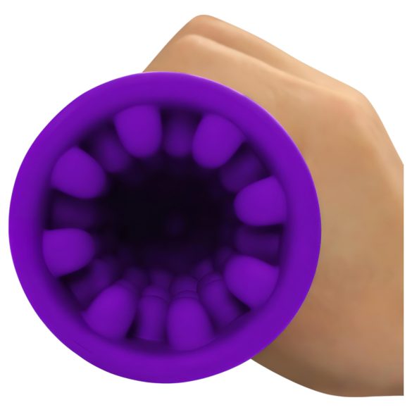 Sunfo - vibromasseur gland rechargeable - silicone violet