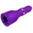 Sunfo - vibromasseur gland rechargeable - silicone violet