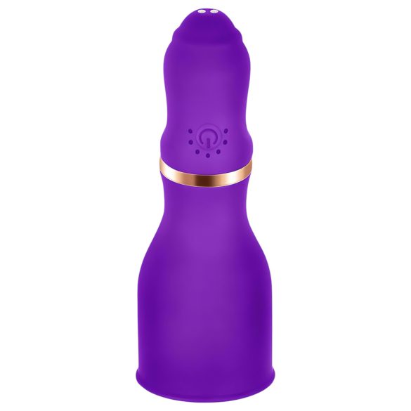 Sunfo - vibromasseur gland rechargeable - silicone violet