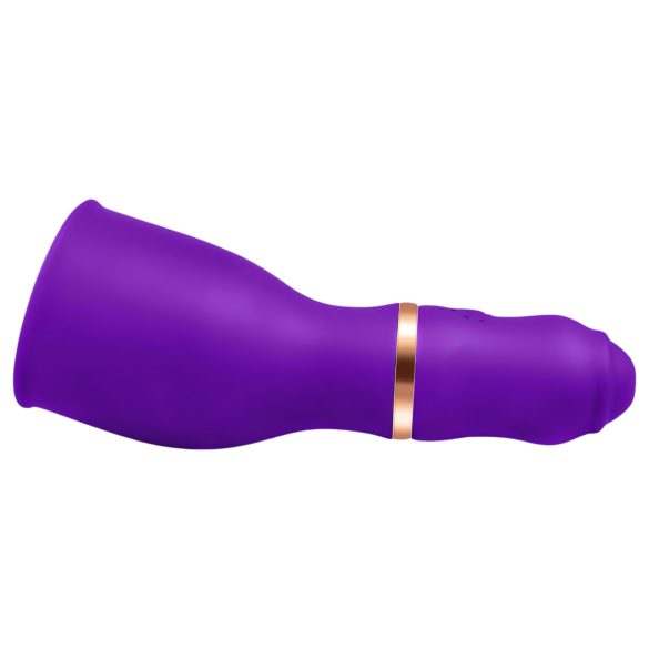 Sunfo - vibromasseur gland rechargeable - silicone violet