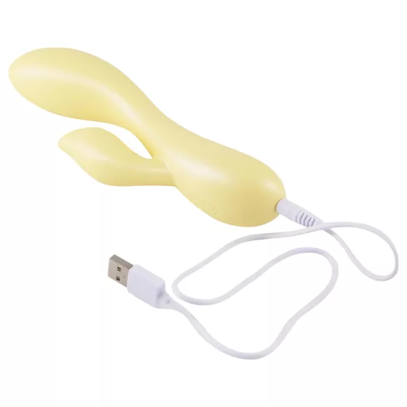 LP Jessica - vibrant intelligent avec bras clitoridien (jaune)