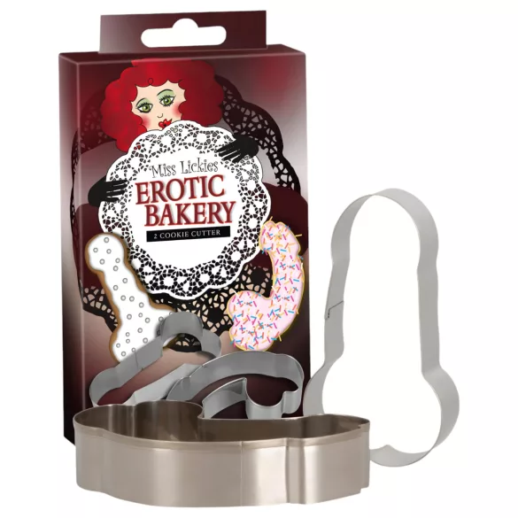 Emporte-pièces pénis - ensemble 2 pièces