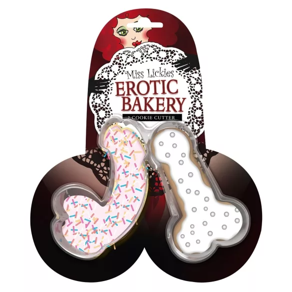 Emporte-pièces pénis - ensemble 2 pièces