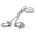 Bijoux Indiscrets - bijou intime strass cœur - argenté