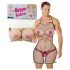 Tablier de cuisine cadeau érotique (avec seins en peluche)