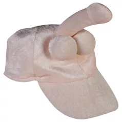   Bonnet peluche pénis - accessoire pour enterrement de vie de jeune fille
