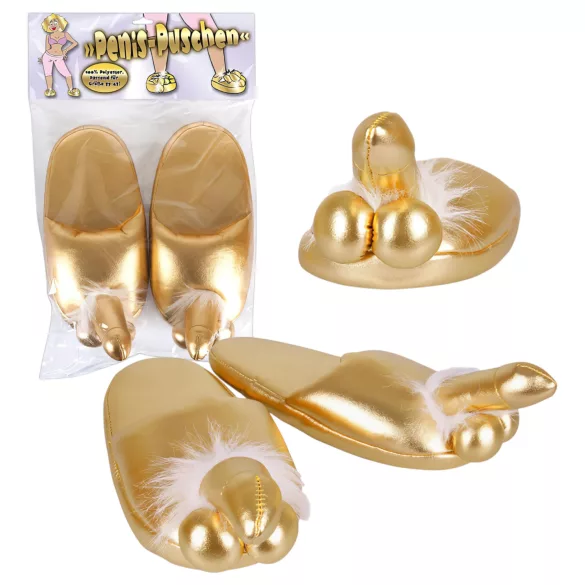 Claquettes pénis (or)