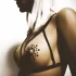 Brillant - pasties pour tétons strass noirs