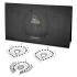 Diamants brillants - set bijoux intimes - 3 pièces - noir